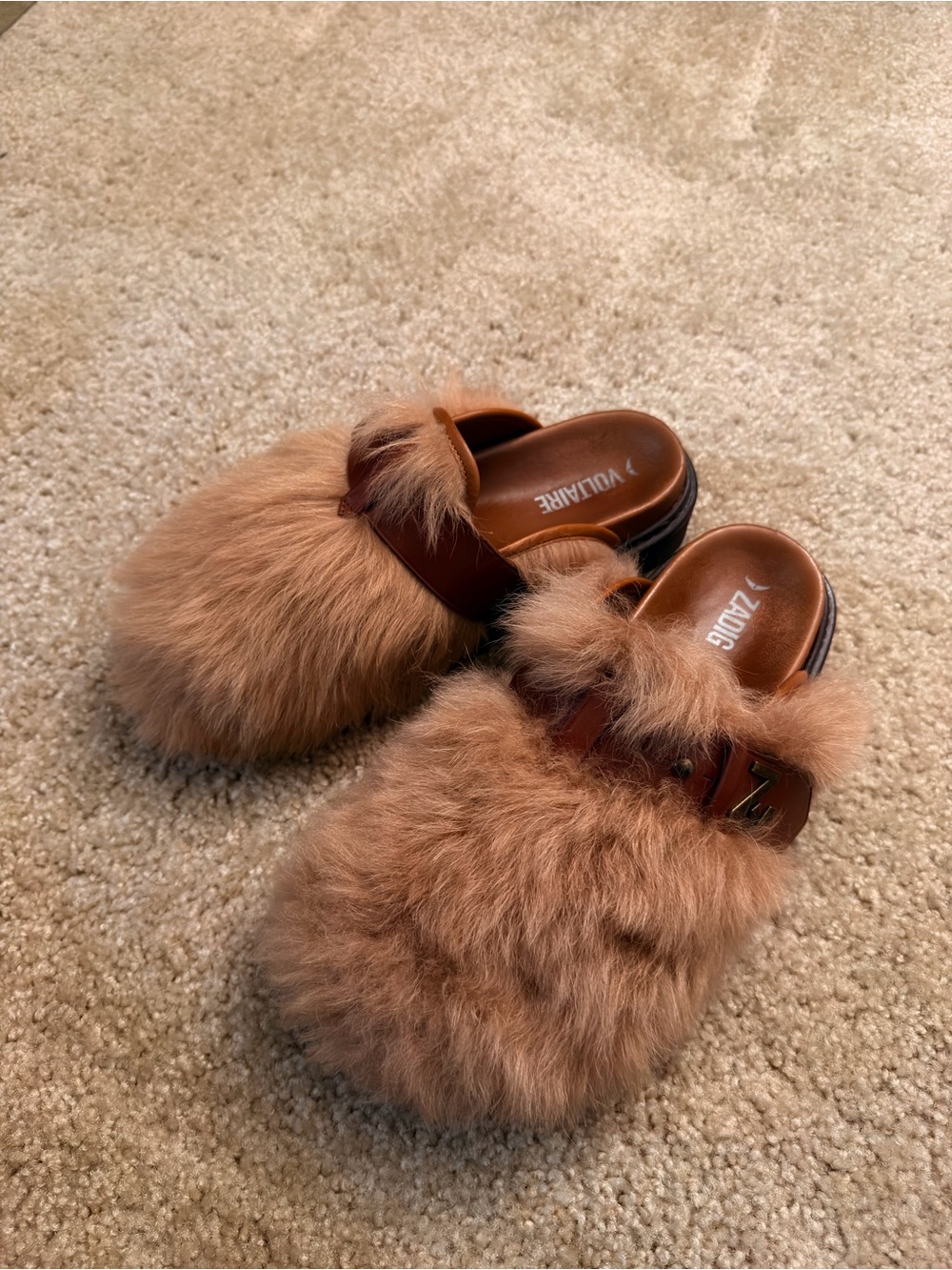 Zadig et Voltaire Alpha Mule Lambskin